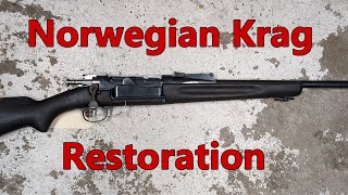 Restoration of a M1912 Norwegian Krag Carbine Part 1 [upl. by Akcimat]