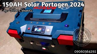 150AH Hybrid Design Solar Portagen 2024 [upl. by Carmella944]