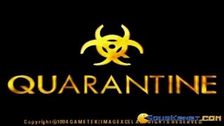 Quarantine gameplay PC Game 1994 [upl. by Ecidnarb]