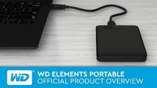 WD Elements Portable  Official Product Overview [upl. by Alica]