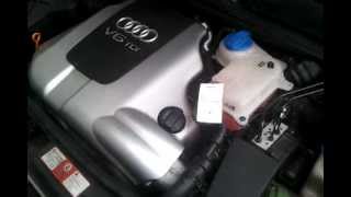 Audi A6 25 TDI V6 Kaltstart  Cold Start  644000KM [upl. by Ecnerwal]