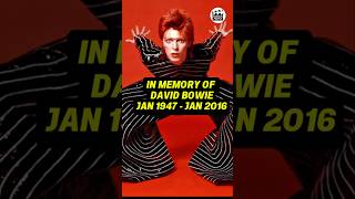 IN MEMORY OF DAVID BOWIE [upl. by Zippora]