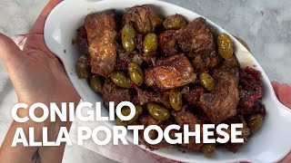 Da preparare tutte le settimane CONIGLIO alla portoghese 🤩 ricetta facile [upl. by Held]