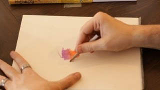 How to Dilute Oil Pastels  Art Projects [upl. by Bride]