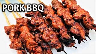 The best PORK BARBEQUE RECIPE  Pork BBQ Marinade and BBQ Sauce recipe [upl. by Arodaeht914]