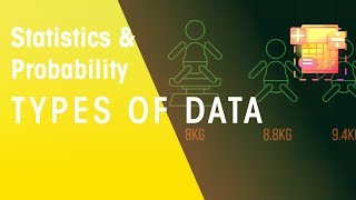 Types Of Data  Statistics amp Probability  Maths  FuseSchool [upl. by Blake]