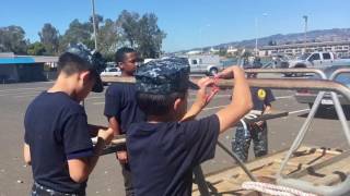 United States Naval Sea Cadet Corps Region 12 Seamanship challenge 2016 [upl. by Incrocci678]