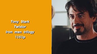 Tony Stark  Twixtor scene pack 4k Iron man trilogy [upl. by Artimid805]