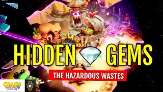 ALL Hidden Gem Locations The Hazardous Wastes  Crash Bandicoot 4 Its About Time [upl. by Akins]