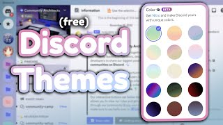 Discord’s New Themes  How to Get it for Free [upl. by Saenihp67]