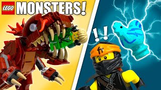 I Built 10 LEGO MONSTERS from NINJAGO [upl. by Fakieh]