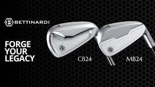 Forge Your Legacy Bettinardi Golf Premieres FirstGeneration Irons  The MB24 and CB24 [upl. by Avirt881]