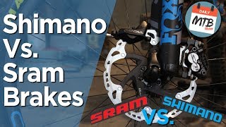 What Mountain Bike Brakes Are Better Sram or Shimano [upl. by Siuoleoj549]