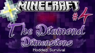 quotNETHER STARquot  Diamond Dimensions Modded Survival 4  Minecraft [upl. by Nitsyrk729]