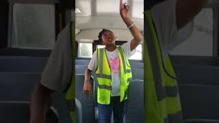 Flint Mi CDL B school bus pre trip inspection [upl. by Claudina]