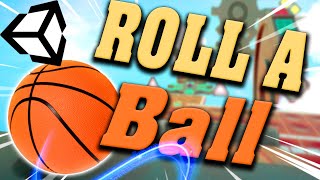 Make an Easy 3D Game Roll a Damn Ball in Unity [upl. by Eenobe]