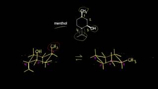 Polysubstituted cyclohexane  Organic chemistry  Khan Academy [upl. by Bor]