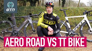 Aero Road Vs TT Bike  Which Bike For Triathlon [upl. by Ciardap]