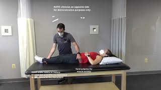 Manual Muscle Test for Hip Abduction [upl. by Rosalie39]