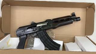 Zastava Arms USA Zpap92 ZP92762M 762x39 10” 30rd AK Pistol  First Look [upl. by Kohn]