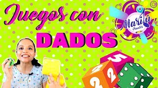 JUEGOS CON DADOS 🎲  MARILÚ Y LOS NIÑOS [upl. by Conah]