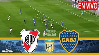 ⚪RIVER PLATE VS BOCA JUNIORS🔵EN VIVOPARTIDO DE HOY⚽COPA DE LA LIGA PROFESIONAL FÚTEBOL 2024 PS5PC [upl. by Iiette265]