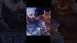 Kratos meets Ratatoskr godofwar [upl. by Gustave]