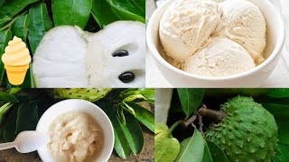 Crème de Corossol glacée fait maison🍦💚 Krèm korosol lakay 🇭🇹 [upl. by Yoshiko]