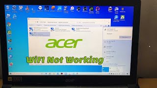 How To Fix Acer WiFi Not Working in Windows 10 [upl. by Alarice]