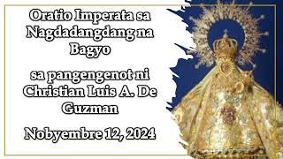 Oratio Imperata sa Nagdadangdang na Bagyo Bicol  November 122024 [upl. by Baiss]