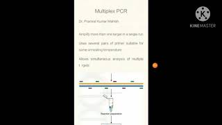 Multiplex PCR in hindi [upl. by Hiltner]