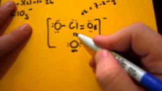 Lewis Dot Structure of ClO3 Chlorate Ion [upl. by Pier]