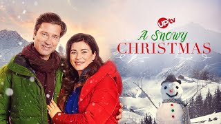 A Snowy Christmas  Movie Starring Elysia Rotaru and Damon Runyan [upl. by Kerk]