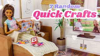 DIY  How to Make 7 EASY Random Quick Crafts [upl. by Felizio231]