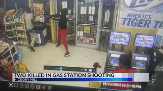 Two cornered shot dead inside Hickory Hill gas station [upl. by Hofmann]