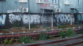 Graffiti Bombingillegals  DubsThrowups  Tracksides  England  London 20092010  UK [upl. by Dragoon]