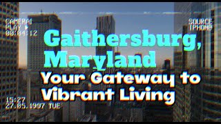 Gaithersburg Maryland Your Gateway to Vibrant Living [upl. by Alphonse298]