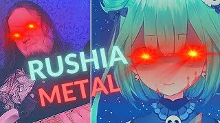 Uruha Rushia goes Death Metal [upl. by Eudo]