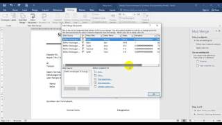 Cara Membuat Mail Merge Menggunakan Database Ms Excel [upl. by Cronin]