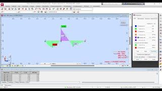 1 Diagrama de fuerza cortante y momento flector utilizando Robot Structural  VIGAS [upl. by Reynold]