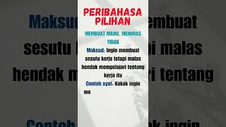 PART 249  Peribahasa pilihan dan Maksud  JenisJenis Peribahasa [upl. by Barrus]