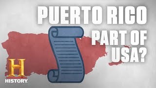 Heres Why Puerto Rico Is Part of the US — Sort Of  History [upl. by Tnomyar854]