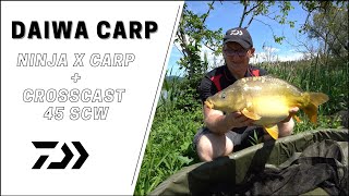 DAIWA Ninja X Carp  Crosscast 45 SCW [upl. by Aihsined]