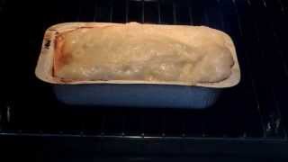 Cooking frozen lasagna in the oven time lapse [upl. by Samuela]