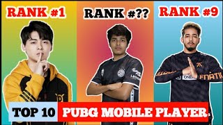 World Top 10 Pubg Mobile Players  Top Player Of 2020 World l Captain OP Top 10 [upl. by Drolet]