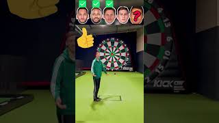 Footballers Precise Shot Challenge😎 [upl. by Oicirtap]