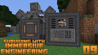 Surviving With Immersive Engineering  E09  The Excavator [upl. by Norty]