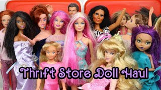 Barbie Thrift Store Doll Haul 7 [upl. by Ynej781]