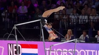 Eythora Thorsdottir NED  Qual  Uneven Bars  World Championships 2023 [upl. by Coltin467]