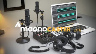 Maonocaster Lite  AllinOne Podcast Studio for Recording [upl. by Misak]